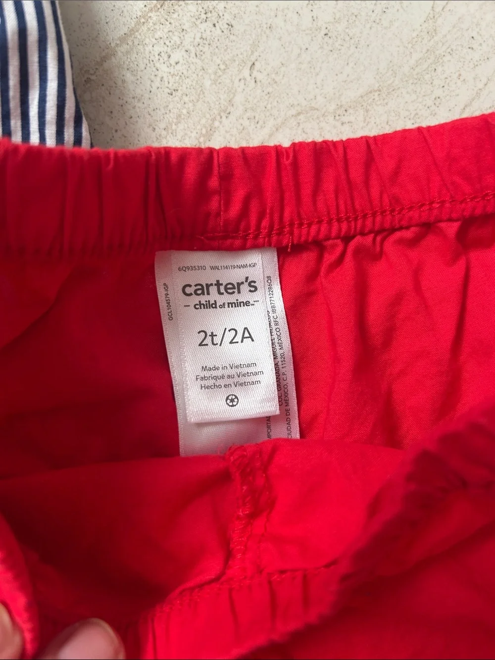 Carters toddler ruffle  4th of July set